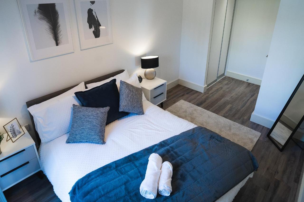 Modern 1-Bed Apartment - City Centre - Free Wi-Fi - New - Manchester Exteriör bild