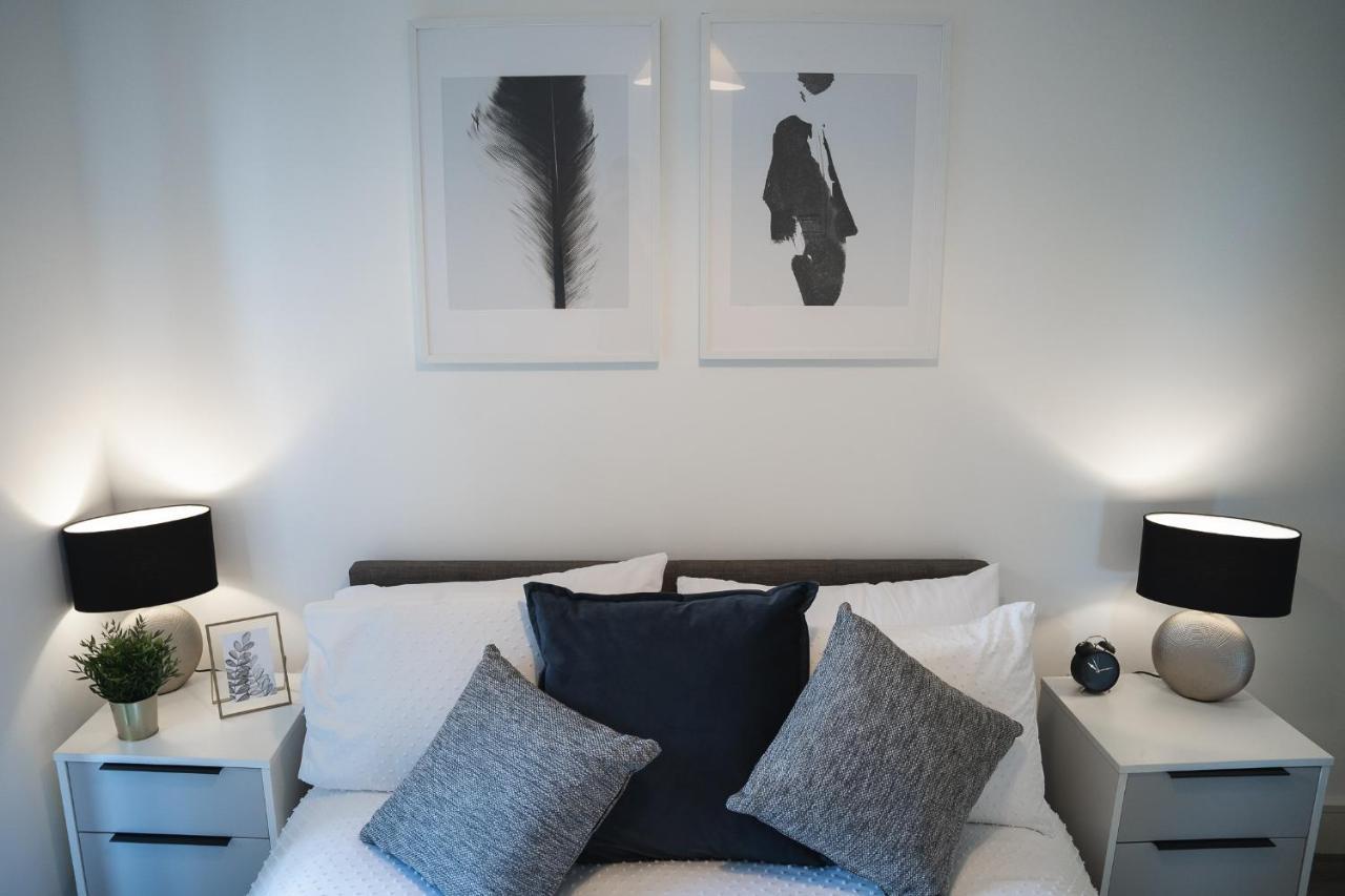Modern 1-Bed Apartment - City Centre - Free Wi-Fi - New - Manchester Exteriör bild