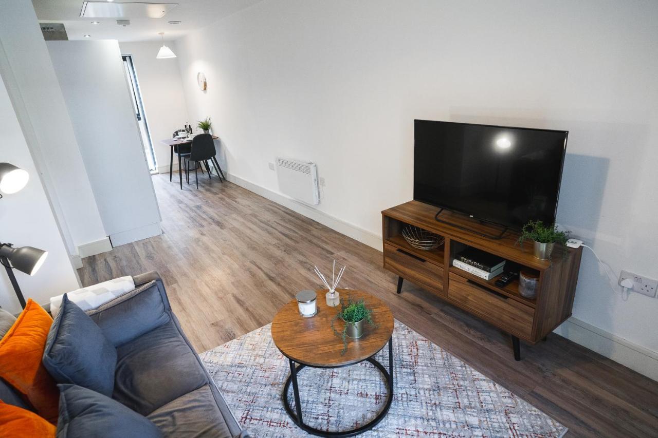 Modern 1-Bed Apartment - City Centre - Free Wi-Fi - New - Manchester Exteriör bild