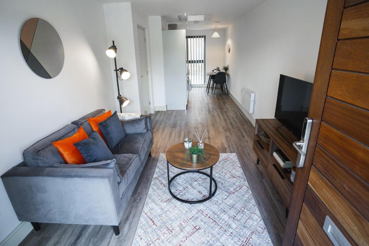 Modern 1-Bed Apartment - City Centre - Free Wi-Fi - New - Manchester Exteriör bild