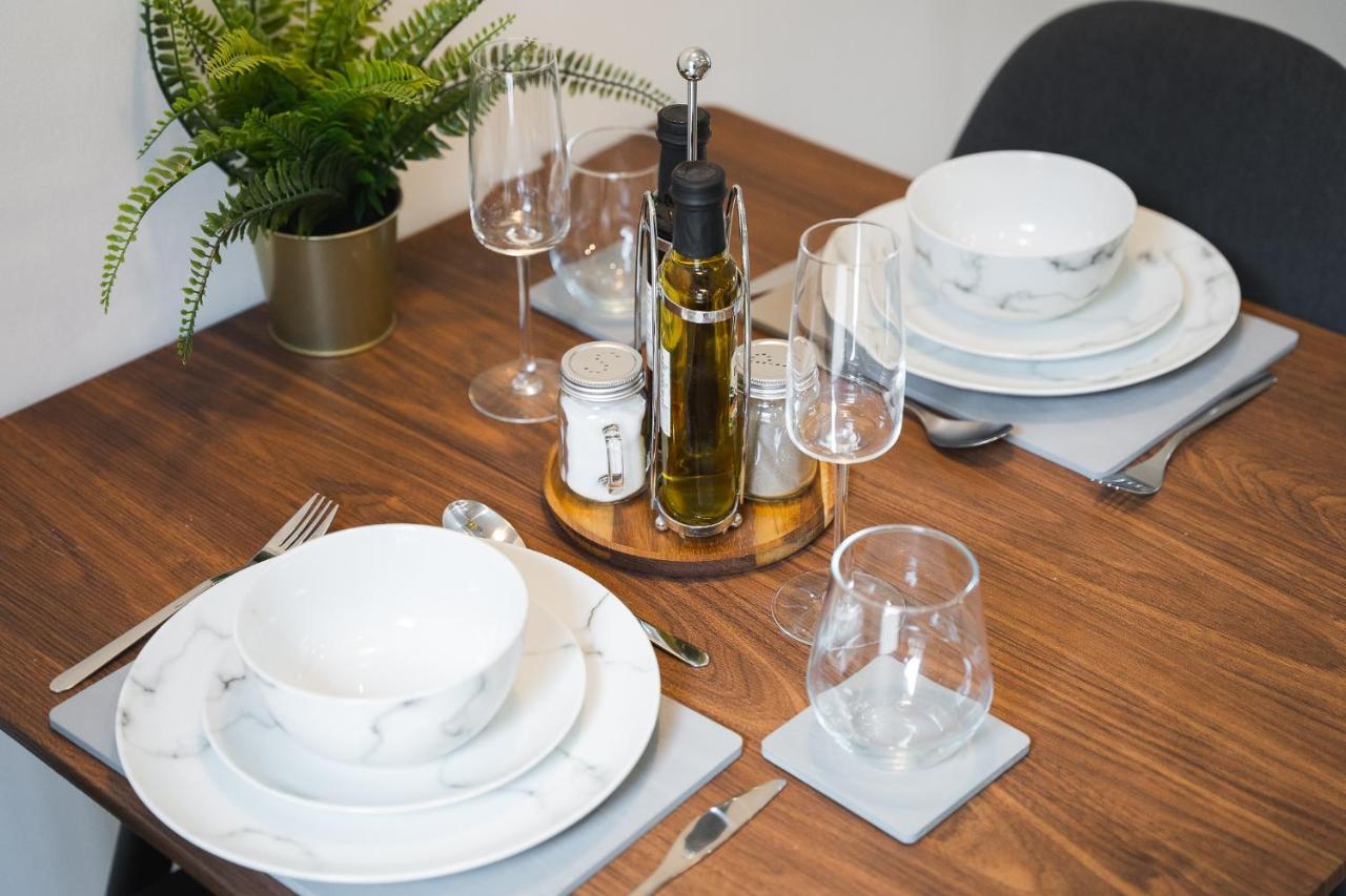 Modern 1-Bed Apartment - City Centre - Free Wi-Fi - New - Manchester Exteriör bild