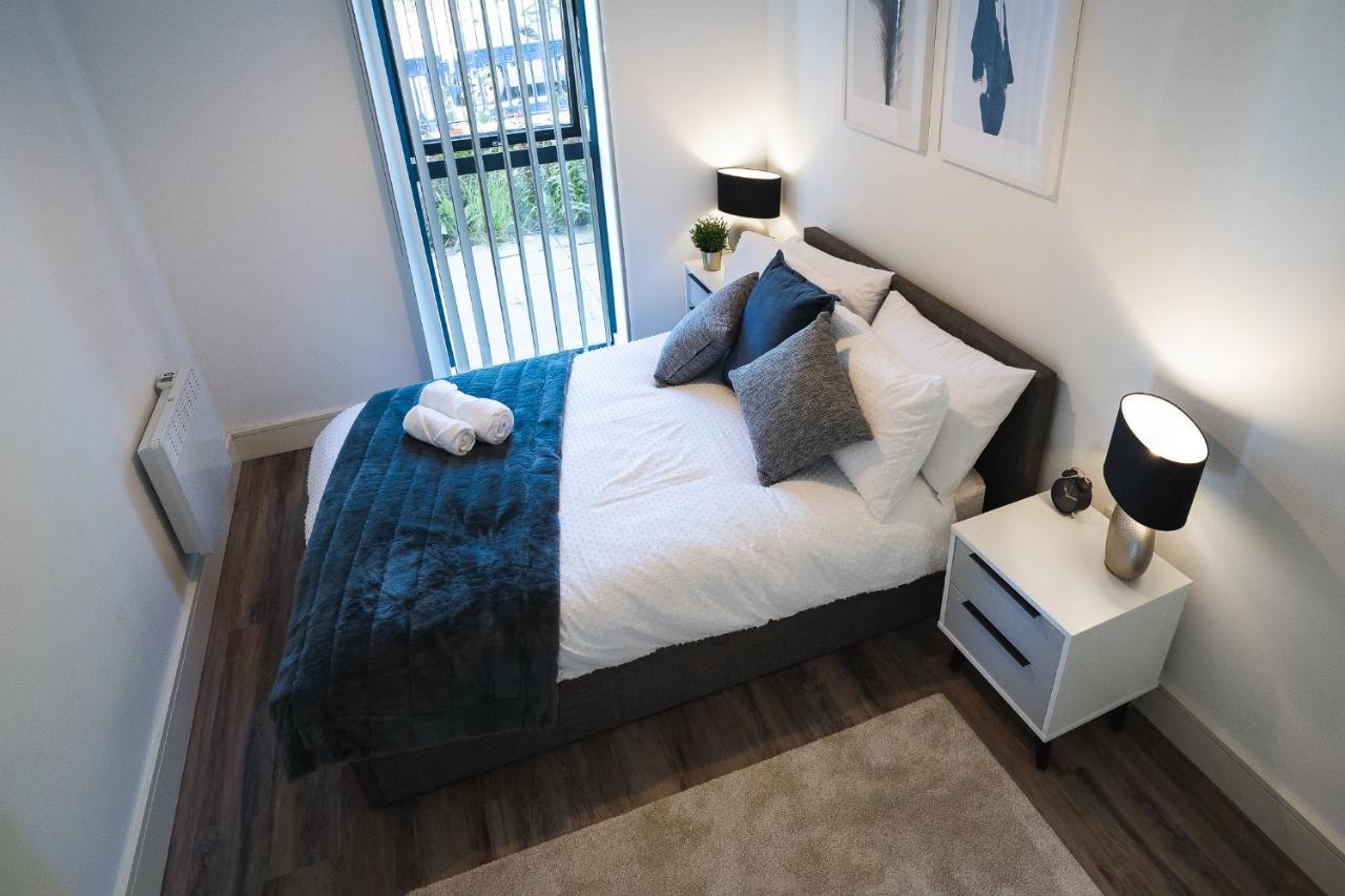 Modern 1-Bed Apartment - City Centre - Free Wi-Fi - New - Manchester Exteriör bild
