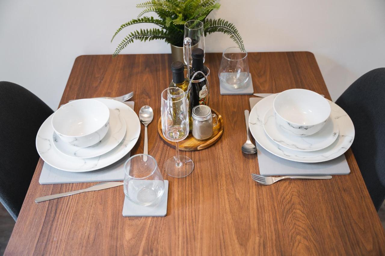 Modern 1-Bed Apartment - City Centre - Free Wi-Fi - New - Manchester Exteriör bild