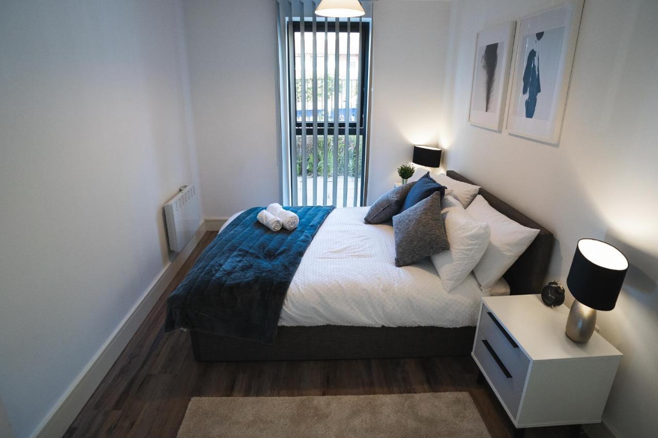 Modern 1-Bed Apartment - City Centre - Free Wi-Fi - New - Manchester Exteriör bild