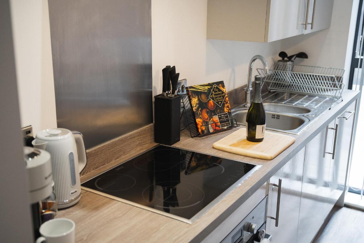Modern 1-Bed Apartment - City Centre - Free Wi-Fi - New - Manchester Exteriör bild
