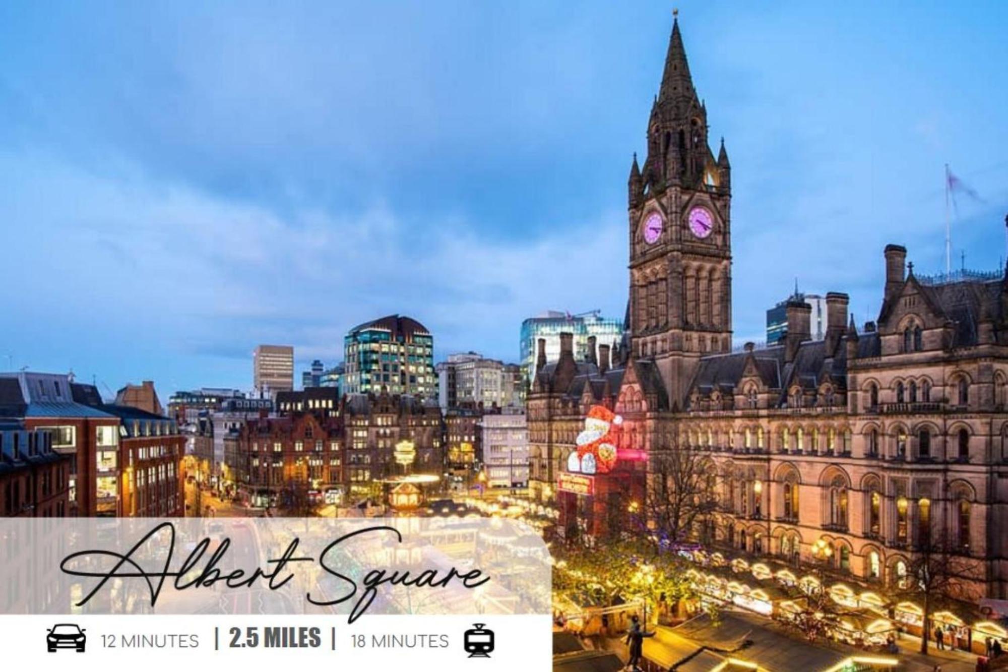 Modern 1-Bed Apartment - City Centre - Free Wi-Fi - New - Manchester Exteriör bild